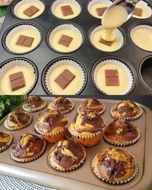 Muffin pronti da cuocere in forno in 2 minuti
