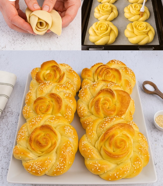 Rose di brioche: bellissime, soffici e incredibilmente facili da preparare