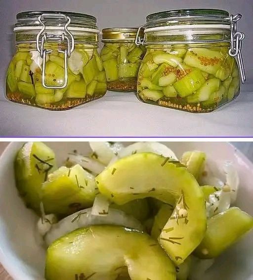 Sottaceti alla Senape in Agrodolce