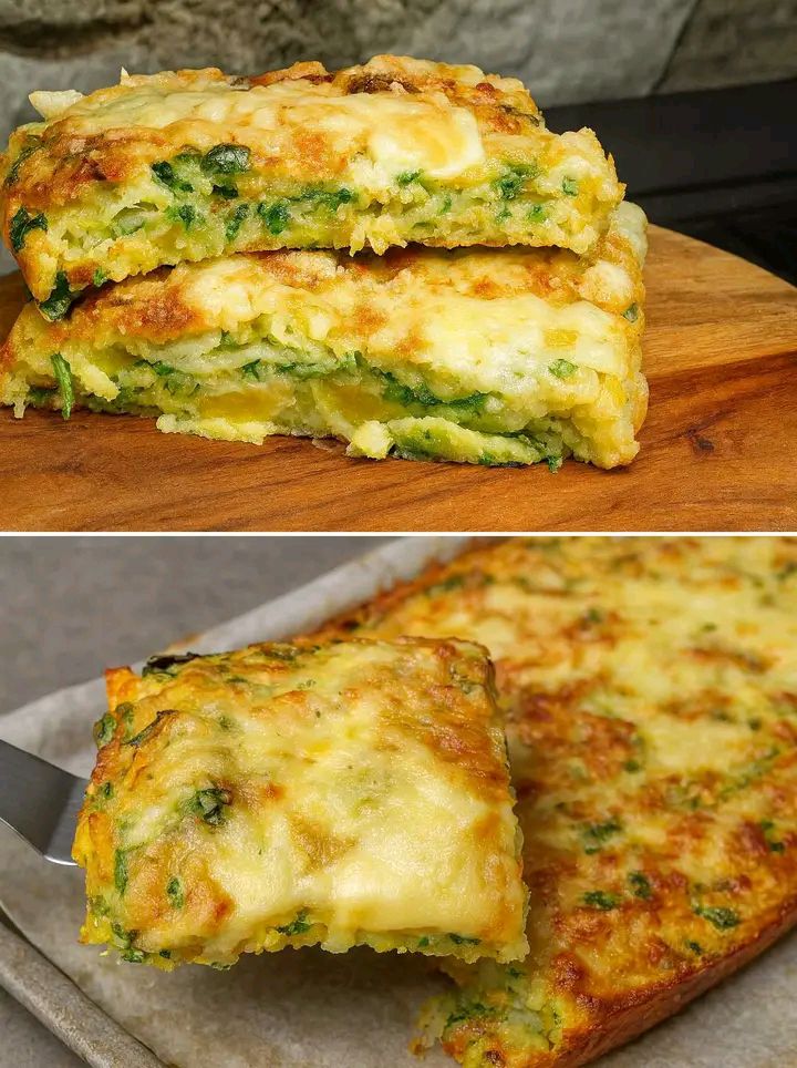 Focaccia di Patate e Verdure1