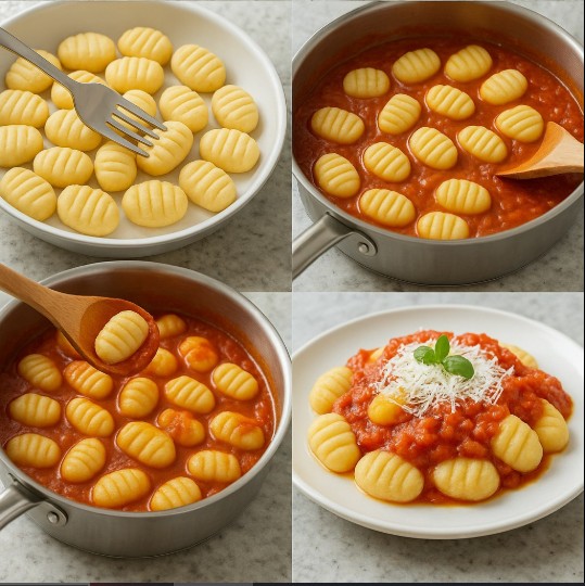 Ricetta per gnocchi di patate fatti in casa: