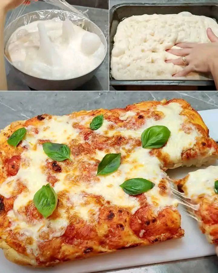 Ecco la ricetta per una pizza ad alta lievitazione, soffice, leggera e piena di bolle