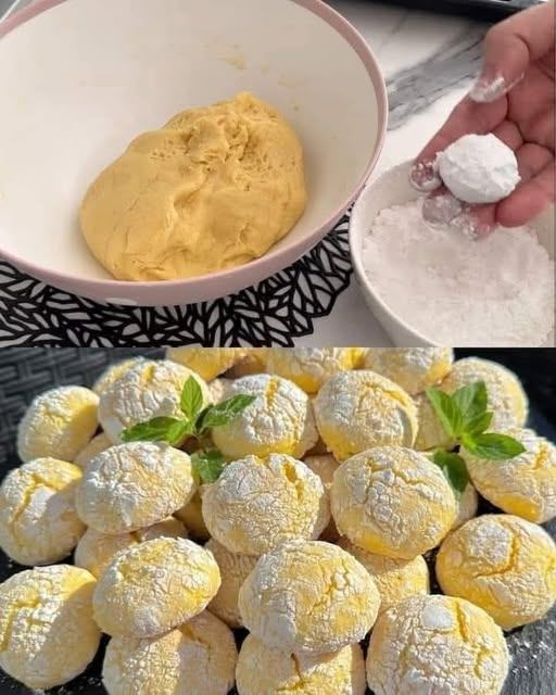 Ricetta dei biscotti morbidi al limone