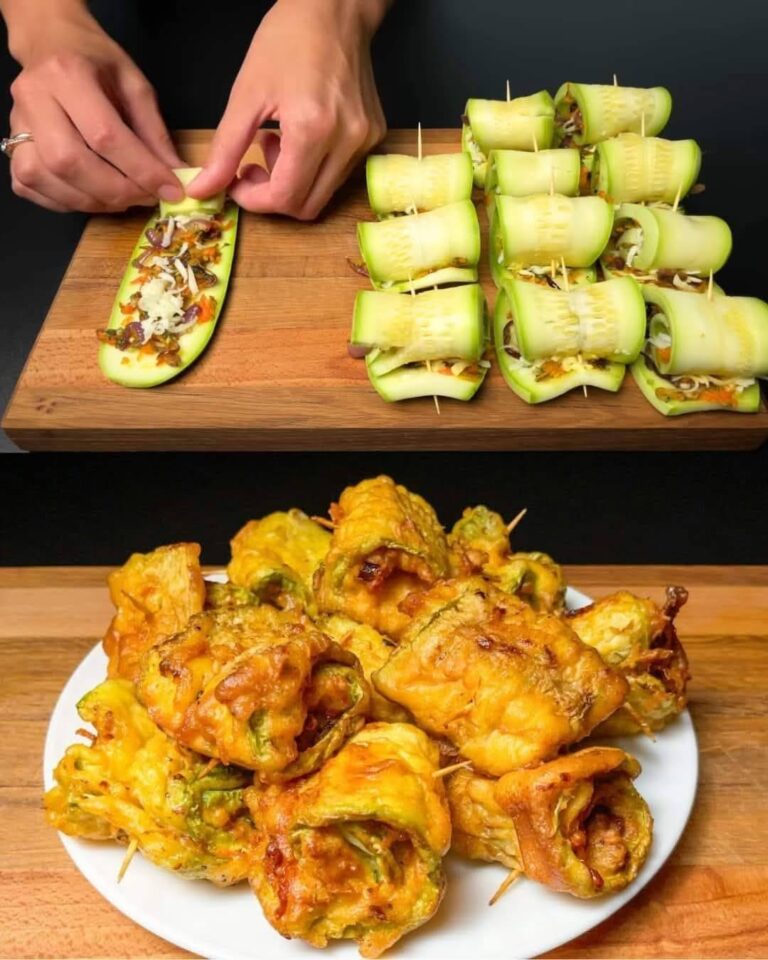 Frittelle di zucchine uniche e deliziose con salsa di pomodoro fatta in casa