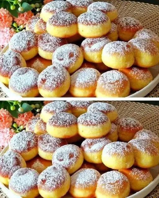 Mini Bomboloni al Forno Sofficissimi