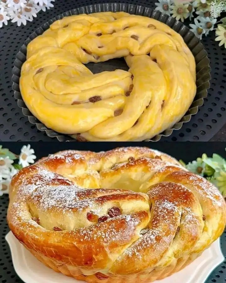 Corona Dolce Soffice con Uvetta