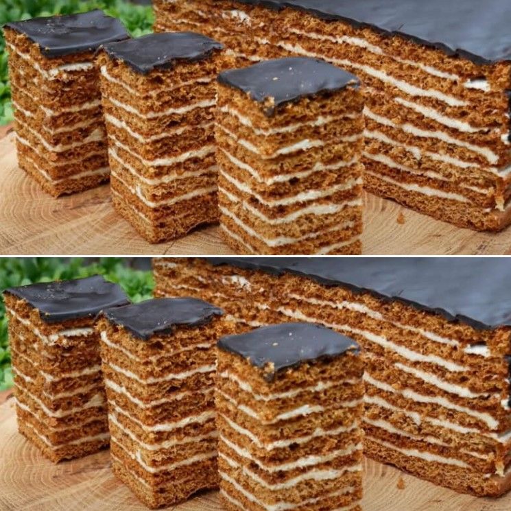 Torta al miele “HONEY POOH”. Si scioglie in bocca. La torta al miele più deliziosa!