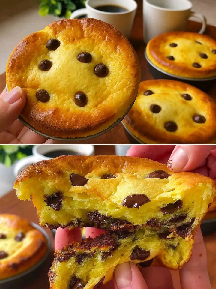 Pane al latte con gocce di cioccolato: soffice, profumato e senza impastare — perfetto anche a colazione!