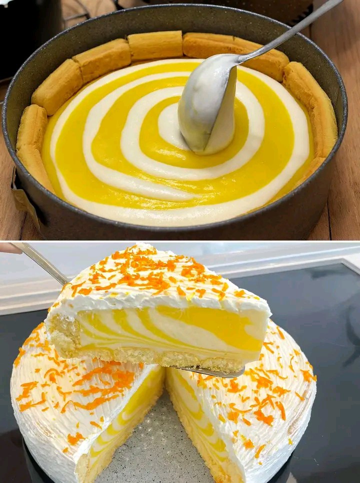 La ricetta della torta all arancia savoiardi e mascarpone