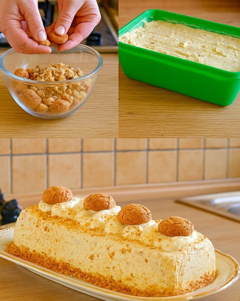 Semifreddo agli amaretti