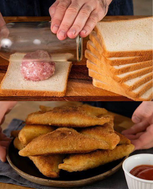 Vedendo questo trucco, tutti compreranno pane e carne macinata! Ricetta segreta per il panino!