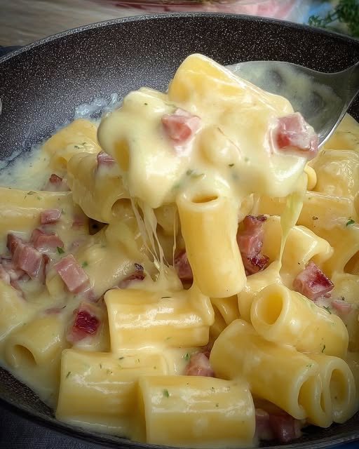 Pasta Crema di Patate e Speck