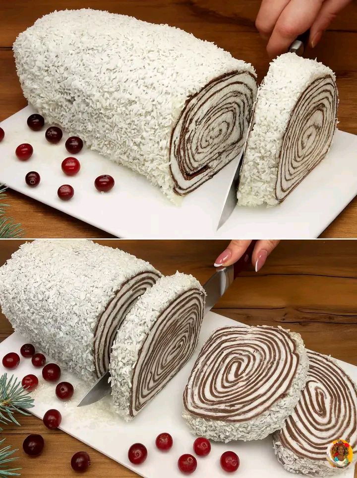 Rotolo alla Crema di Capodanno