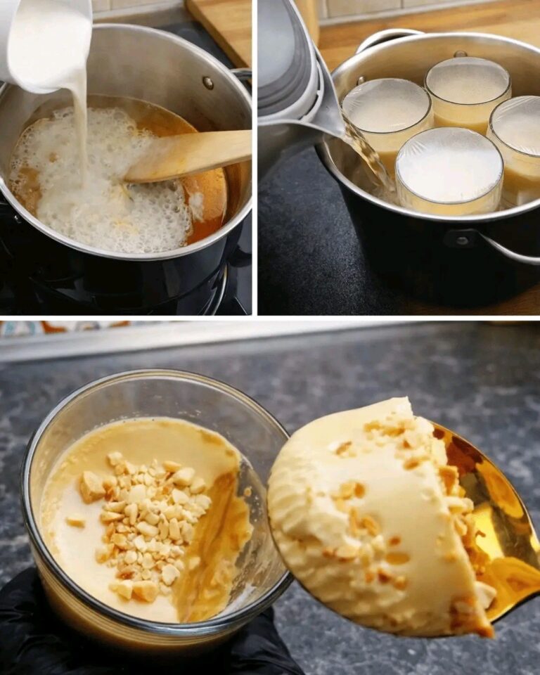 Dessert cremoso fatto in casa (senza farina e senza forno)