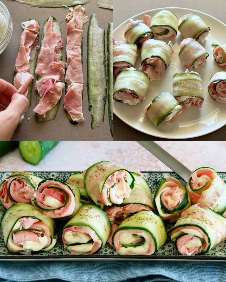 Involtini di cetrioli: la ricetta dell’antipasto fresco e leggero