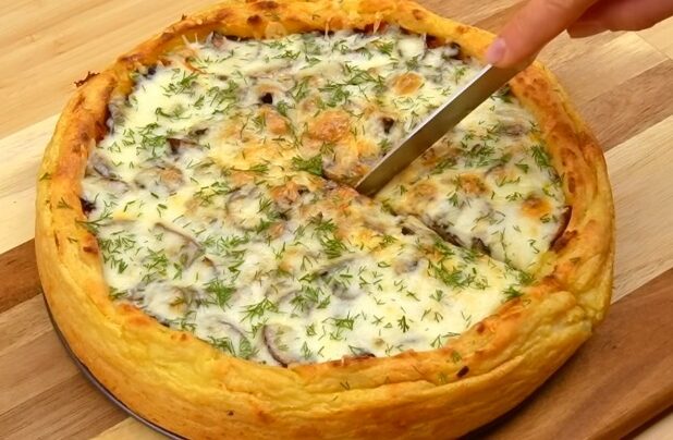 Torta di Patate e Funghi: Un Piacere Rustico e Delizioso!