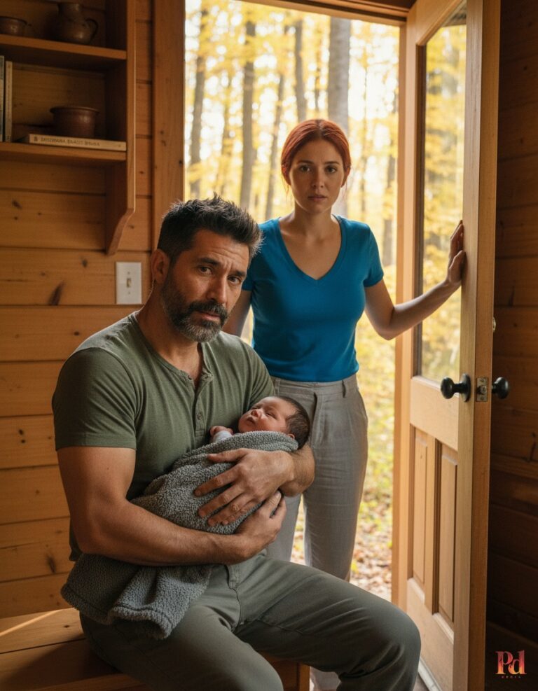 Natalia si slacciò la giacca goffamente, come se ogni bottone fosse una confessione. Il petto le doleva così tanto che vide dei puntini di luce. Sonia, piccola e disperata, frugò a bocca aperta, annusando come un animale appena nato che riconosce la vita dall'odore.