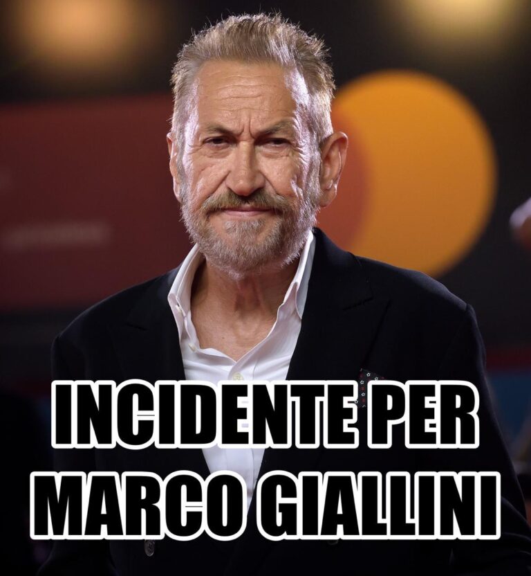 Incidente per Marco Giallini, l’attore in sala operatoria